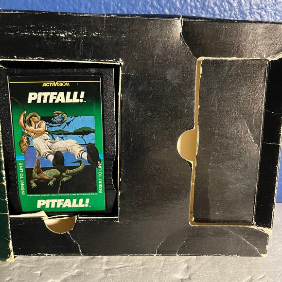 Pitfall! by Activision for Intellivision - Vintage Video Game Cartridge (1982) - Picture 4 of 7